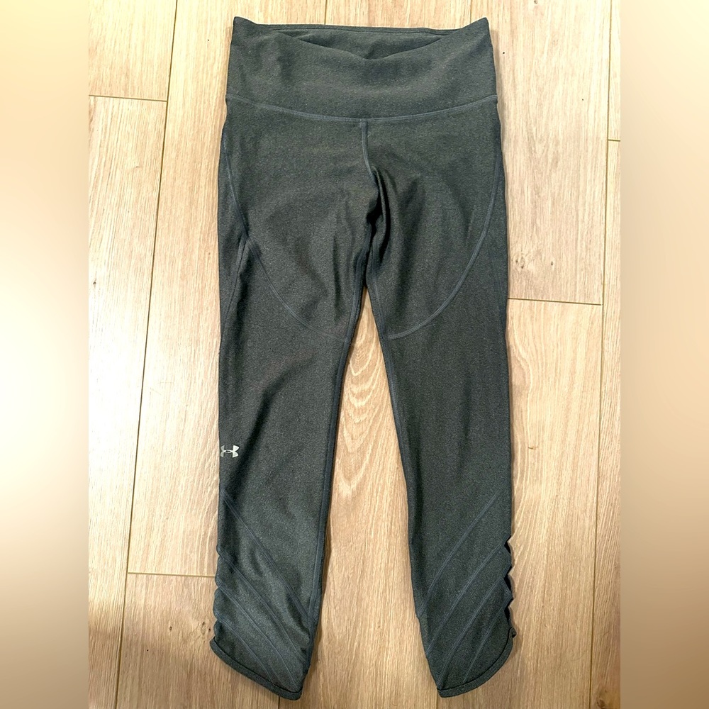 Grey 7/8 leggings By Under Armour